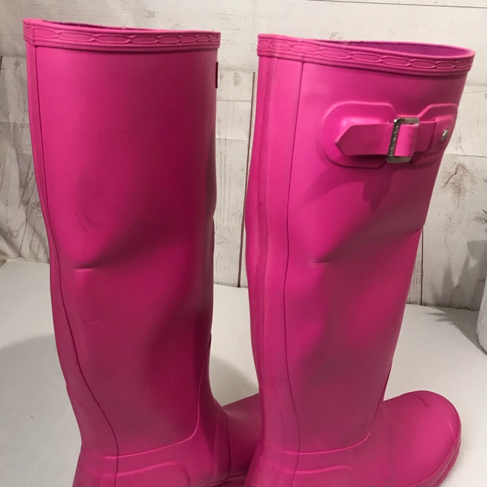 Hunter Original Tall Adjustable Back Waterproof - Picture 4 of 8